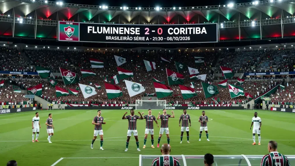 Fluminense recebe Coritiba de olho no G-4 do Brasileirão