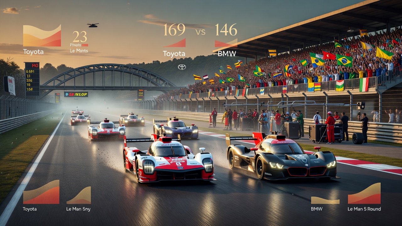 Le Mans Explica Vantagem da Toyota Sobre a BMW no Mundial