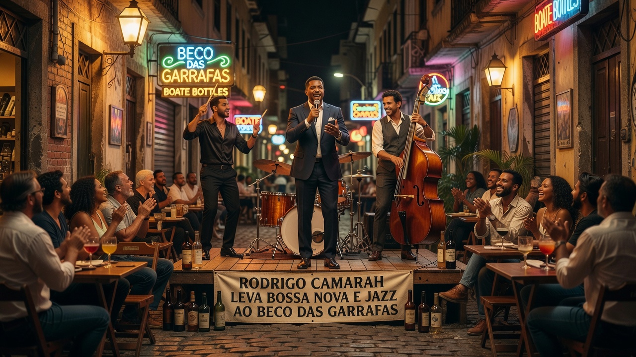 Rodrigo Camarah Leva Bossa Nova e Jazz ao Beco das Garrafas